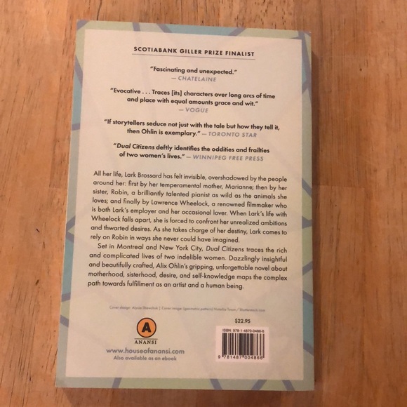 Dual Citizens by Alix Ohlin - Picture 2 of 2